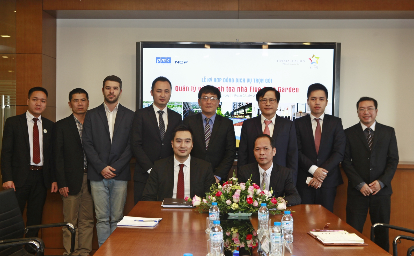 Five Star Kim Giang và PMC ký kết hợp tác quản lý Tòa nhà Five Star Garden         