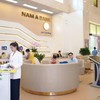 Không gian giao dịch hiện đại, ứng dụng công nghệ cao của Nam A Bank