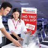 Sinh viên có thể đăng ký vay học phí online dễ dàng qua ứng dụng HD SAISON hoặc tại hơn 26.000 điểm giới thiệu dịch vụ trên toàn quốc.