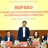 Phó Thống đốc Phạm Thanh Hà phát biểu tại Họp báo.