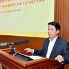 Phó Thống đốc Ngân hàng Nhà nước Phạm Tiến Dũng phát biểu tại Tọa đàm