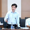 Đại biểu Nguyễn Hải Nam phát biểu chiều 20/5 (Ảnh: QH)