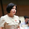 Đại biểu Thái Quỳnh Mai Dung (đoàn Vĩnh Phúc)