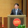 Chủ tịch nước Lương Cường trình bày Báo cáo tổng kết công tác nhiệm kỳ 2021-2026 trước Quốc hội chiều 20/10 (Ảnh: quochoi.vn)