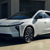 Mẫu Toyota bZ4x nâng cấp tại thị trường Mỹ sẽ được gọi là Toyota bZ. Ảnh: Carscoops 
