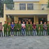 Một số đối tượng bị bắt trong vụ buôn lậu hàng triệu lít dầu DO (ảnh: Công an TP.HCM)