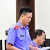 Đại diện Viện Kiểm sát giữ quyền công tố và kiểm sát xét xử phiên tòa.