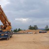 Dự án điện gió Tân Hợp đang được triển khai xây dựng.
