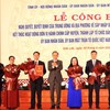Ông Lê Hoài Trung - Bí thư Trung ương Đảng, Chánh Văn phòng Trung ương Đảng trao các quyết định nhân sự chủ chốt cho lãnh đạo tỉnh Đắk Lắk mới.