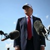 Tổng thống Donald Trump phát biểu trước báo giới tại căn cứ quân sự Andrews ở Maryland, Mỹ vào ngày 3/7. Ảnh: AFP 