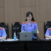 Đại diện Viện Kiểm sát giữ quyền công tố và kiểm sát xét xử vụ án.