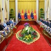 Toàn cảnh buổi hội đàm.