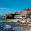 Danh lam thắng cảnh Cổng Tò Vò, đặc khu Lý Sơn, tỉnh Quảng Ngãi. 