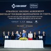Lãnh đạo cấp cao nhất của Hilton ký kết hợp tác chiến lược với Sun Group