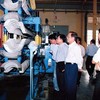 Những năm đầu 1990, hầu hết nhà máy nhựa Việt Nam còn sử dụng thiết bị thủ công, nhập khẩu cũ từ châu Á.