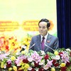Bí thư Trung ương Đảng, Bí thư thành ủy TP.HCM Trần Lưu Quang phát biểu định hướng chỉ đạo Đại hội Đại biểu Đảng bộ tỉnh Cà Mau lần thứ I, nhiệm kỳ 2025-2030