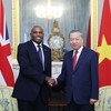 Tổng Bí thư Tô Lâm gặp Phó Thủ tướng Anh David Lammy. Ảnh: Thống Nhất/TTXVN