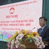 Hưng Yên kiện toàn chức danh Chủ tịch Ủy ban MTTQ Việt Nam tỉnh 