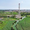 Đường dây truyền tải điện quanh khu vực Trung tâm điện lực Nhơn Trạch, Đồng Nai. 