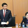 Bộ trưởng Bộ Tài chính Nguyễn Văn Thắng phát biểu tại tổ - Ảnh: NY 