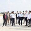 Lãnh đạo tỉnh Nghệ An kiểm tra tiến độ các dự án tại Sân bay Vinh trước ngày vận hành 19/12.