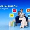 ACB: Trả góp với lãi suất 0% bằng thẻ tín dụng giúp khách hàng chủ động cho mọi kế hoạch chi tiêu