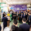 Ông Phạm Đức Ấn - Thống đốc NHNN, tham quan gian trưng bày công nghệ Nam A Bank.