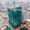 Dự án The Grand Manhattan đang được đẩy nhanh tiến độ thi công, dự kiến bàn giao từ cuối quý III/2026. Ảnh: Việt Dũng.