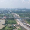 Mạng lưới giao thông kết nối khu Nam TP.HCM với các tỉnh Đông Nam Bộ dần hoàn thiện. Ảnh: Lê Toàn.