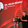Bà Helen Brand, Tổng giám đốc ACCA toàn cầu. Ảnh: ACCA Việt Nam