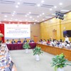 Toàn cảnh họp báo.