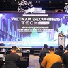 Ông Lê Văn Phương, Phó trưởng ban Ban Công nghệ và Chuyển đổi số (Ủy ban Chứng khoán Nhà nước) phát biểu tại sự kiện