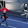 Các robot thi tài tại Đại hội Robot hình người thế giới.