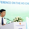 Ông Võ Văn Minh, Chủ tịch HĐND TP.HCM phát biểu tại hội thảo. Ảnh: Trọng Tín.
