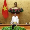 Phó Thủ tướng Thường trực nêu rõ, Năm APEC 2027 được lãnh đạo Đảng, Nhà nước và Chính phủ xác định là cơ hội chiến lược để triển khai hiệu quả đường lối đối ngoại Đại hội 14 của Đảng, nhằm nâng cao vị thế, uy tín quốc tế của đất nước - Ảnh: VGP.
