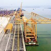 Cảng Lạch Huyện là một trong các dự án có sự tham gia của doanh nghiệp Pháp, mở thêm không gian hợp tác đầu tư và kết nối chuỗi cung ứng khu vực. Ảnh: Đ.T