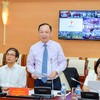 Ông Đào Minh Tú, Phó Chủ tịch kiêm Tổng Thư ký Hiệp hội Ngân hàng Việt Nam (VNBA) phát biểu tại Hội nghị