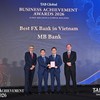 TAB Global Transaction Finance Awards là Giải thưởng uy tín hàng đầu trong lĩnh vực ngân hàng giao dịch