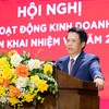 Ông Phạm Tiến Dũng - Ủy viên Ban Thường vụ Đảng ủy, Phó Thống đốc Ngân hàng Nhà nước dự và phát biểu chỉ đạo Hội nghị