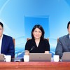 Thành viên HĐQT Phạm Thị Thanh Hoài chủ trì (ở giữa) Hội nghị cập nhật kết quả kinh doanh quý 1/2026 của VietinBank 