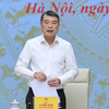 Thủ tướng Lê Minh Hưng chủ trì cuộc làm việc với Ngân hàng Nhà nước Việt Nam. Ảnh: chinhphu.vn/Nhật Bắc