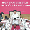 Ông Phạm Toàn Vượng, Thành viên Hội đồng thành viên, Tổng Giám đốc Agribank, Trưởng Ban Chỉ đạo xử lý nợ có vấn đề chủ trì phiên họp