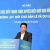 Phó Thống đốc Ngân hàng NHNN Phạm Tiến Dũng phát biểu khai mạc Hội thảo