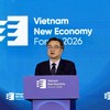 Ông Nguyễn Thanh Nghị, Ủy viên Bộ Chính trị, Bí thư Trung ương Đảng, Trưởng Ban Chính sách, chiến lược Trung ương phát biểu khai mạc Diễn đàn