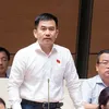 Đại biểu Nguyễn Trung Kiên, (đoàn Đồng Nai), Phó Giám đốc Học viện An ninh nhân dân.