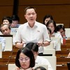 Đại biểu Trịnh Xuân An (đoàn Đồng Nai) thảo luận về dự thảo Luật Dầu khí chiều 8/8.