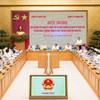 Ban Thường vụ Đảng uỷ Chính phủ và Quốc hội họp bàn chuẩn bị Kỳ họp thứ Hai, Quốc hội khóa XVI.Nguồn: quochoi.vn