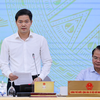 Thứ trưởng Bộ Y tế Vũ Mạnh Hà trả lời báo chí tại Họp báo Chính phủ trưa 3/10.
