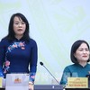Bà Phạm Thị Hồng Yến trả lời tại họp báo chiều 16/10