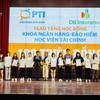 PTI trao tặng 100 triệu học bổng cho sinh viên Học viện Tài chính
